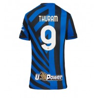 Inter Milan Marcus Thuram #9 Replica Home Shirt Ladies 2024-25 Short Sleeve